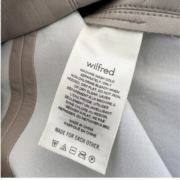 Aritzia Leather Skirt - Picture 5 of 6